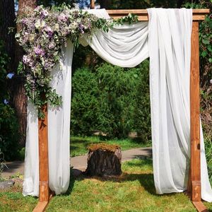 Andra evenemangsfest levererar 70550 cm bröllop båge draperi chiffon tyg drapering gardin draperi bröllop chiffong ceremoni mottagning hängande dekoration 230406