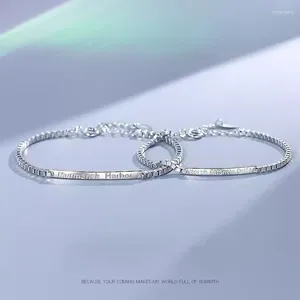 Braccialetti con ciondoli Vendita di braccialetti per coppie di porta di scongelamento della moschea di moda per uomini e donne di colore argento S391