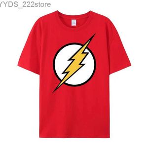 Heren T-shirts De Flash Bolt Sheldon Big Bang Theory Geïnspireerd T-shirt S-2XL Volwassen Kinderen Man T-shirt Tee YQ231106