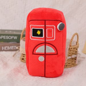 Game Anime Atomic Heart Plush Series Red Refrigerator Plush Twin Robots Natasha Dixie Plushes Toys Doll Ornament Toy Gift