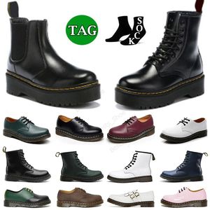 Botas de luxo para botas de neve de inverno mulheres homens sapatos oxfords inferior tornozelo mini plataforma bota pele 8 olho tênis homens martin botas designer jogging tamanho EU35-48