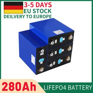 3,2 V 280 Ah Lifepo4 Batterie 12 V 24 V 48 V Wiederaufladbare Lithium-Eisen-Phosphat-Packung für RV Home Boat Solar Storage System Golf Cart