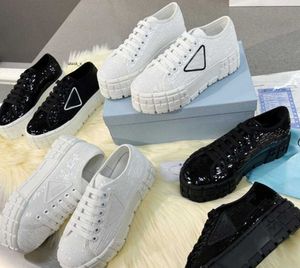 Brand Casual Shoes designer design 2022 new rubber lace up tire pattern thick sole flat sole biscuit shoes women's