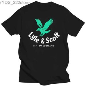 Erkek Tişörtleri Vintage T-Shirt Lyle Sctt Er Ücretsiz Kargo S-3XL Kısa Kollu Erkek Tişörtleri Tişörtleri Yaz Komik YQ231106