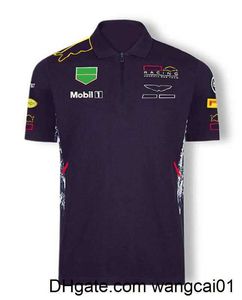 Camisetas masculinas F1 Racing Polo Suit VERSTAPPEN camisa da mesma personalização de estilo 0406H23