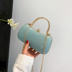 Evening Bags Cute Small PVC Shoulder Crossbody For Women 2023 Hit Luxury Party Handbags And Purses Female Travel Clutch