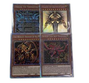 Yugioh CR -serie Blueeyes White DragonThe Creator God of Light Horakhty Classic Board Game Collection Card Not Original G227022413