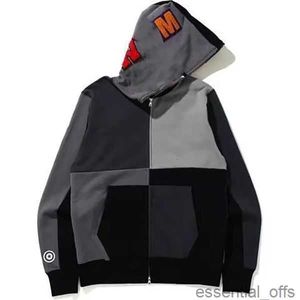 Mens designer hoodie Full Zip Up y2k hoodies children hoodie womens Classic zipper jacket fashion street American style 16MRFO