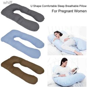 Maternity Pillows Pregnancy Body Pillow 60 Full Body Maternity Pillow with Contoured U-Shape for Comfort Alignment and Support in Bed orL231106