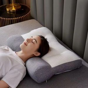 Travesseiro Travesseiro de contorno de reparo ortodôntico ultra ergonômico para dor no pescoço e ombro travesseiro de sono confortável 230406
