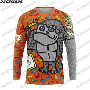 Bisiklet gömlekleri Motosikletler Motokros Jersey Moto Enduro MTB Kir Bisiklet Erkekler Maillot Hombre ATV Downheill DH Kapalı Yol Dağ Bisiklet Jersey MX 230406