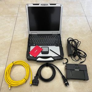 Auto Scan Tool för BMW Diagnostic Programmering ICOM A2 med 1TB HDD 960 GB SSD V2023.09 Den nyaste D4.41 i CF31 I5 -bärbar pekskärm