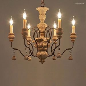 Lampadari Lampadario in ferro vintage in resina con illuminazione a sospensione lustre per soggiorno, camera da letto, cucina, lampada da fattoria