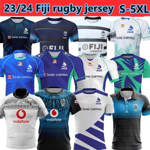 2022 2023 Fiji Druya Airlines Rugbys Jersey New Adult Home and Away 22 23 Flying Fijian Rugby Jerseys Tank Top Set Maillot Camiseta MagliaTop S-5XL
