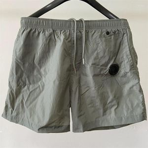 Mäns shorts sommar CP Mens Casual Youth Nylon Multi Color Pocket Drawstring Gymkläder Sportstrand Pants Man Sweatpants