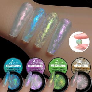 Prego gel 10g forte adesivo poli extensão rápida aurora colorido manicure semi-permanente decorações acessórios diy