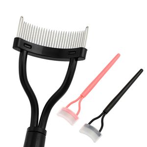 Makeup Tools Eyelash Curler Beauty Makeup Lash Separator Foldable Metal Eyelash Brush Comb Mascara Curl Beauty Makeup Cosmetic Tool