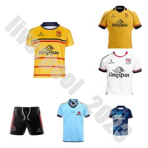 2022 2023 Leinster MUNSTER City Rugby-Trikots Nashörner Ulster Heim Auswärts 22 23 EUROPÄISCHE ALTERNATIVE Irland Irish Club Rugby-Shirt Größe S-5XL Top Olive Trikot