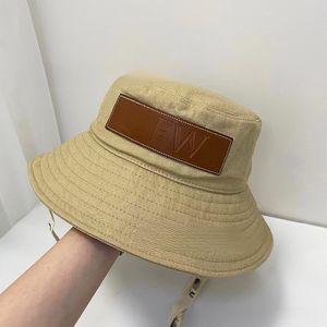 New Bucket Hat Embroidery Trend Personalized Adult Hat Beach Korean Style Sun Hat with Wide Brim Travel Hat