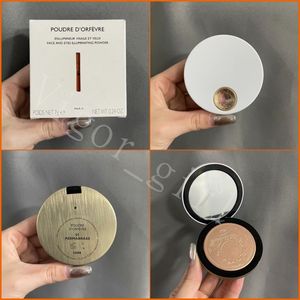 Nieuwe H Logo Highlighters For Girl Face Beauty Cosmetics Embossed Limited Edition 7g Goldmith Style Original Quality Poudre d'Orfevew gemaakt in Italië Print snelle verzending