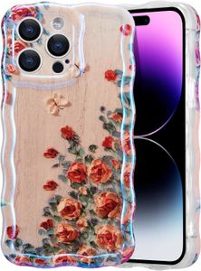 Designer Phone Case Aplicável Premium Feeling Art Oil Painting Flower 15promax Phone Case Apple 14 Feminino 12pro Silicone 11 Wrestleproof 72OSQ