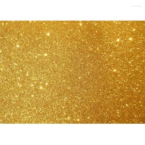 Gold Glitters Party Pographic Bakgrunder för PO Studio Portrait Children Baby Shower Vinyl Bakgrundsskytte