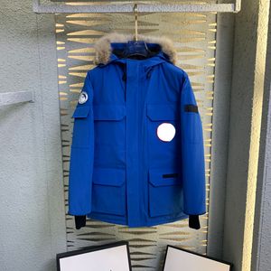 23SSデザイナーラグジュアリー秋/冬の極地ファッションハイストリートコットンスポーツダウンジャケット通気性のある温かいカジュアルダウンジャケット男性と女性のためのジャケット