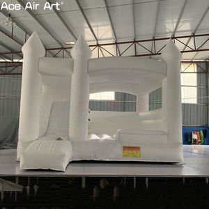 Porta em porta 2 in1 Bouncer de casamento inflável combinado com slide para aluguel de negócios ou entretenimento ao ar livre