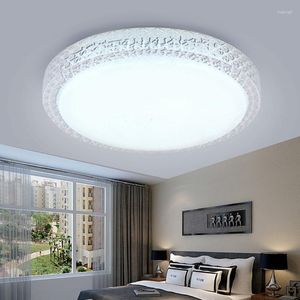 Światła sufitowe Vipmoon okrągły panel LED Light 18w 24 W 36W 48W Downlight AC220V Lampa powierzchniowa do oświetlenia kuchennego