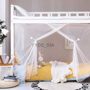 Myggnät Yanyangtian Square Bed Net Anti-Mygg netfönster Myggnät Canopy säng gardin barn säng tält sovrum stora tak yq231106