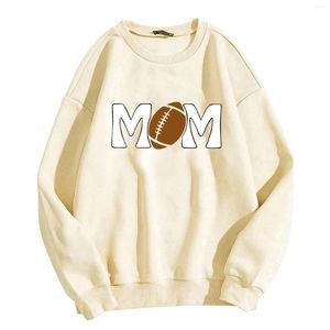 Women's Hoodies Ladies Casual Printed Sweatshirts Long Sleeve Round Neck Comfortable Cotton Hip Hop Streetwear Sweatshirt Hooded Shirt