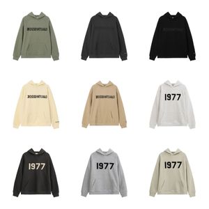 FOG casual loose hoodie men American high street Hugh letters leisure print ins all simple couple hoodieS-XL