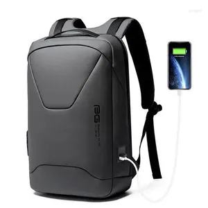 Backpack BANGE Men Anti Theft Waterproof Laptop 15.6 Inch Daily Work Business School Back Pack Mochila For Male