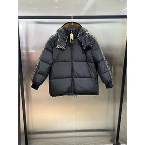 Top Quality Masculino Designer Dowm Jaqueta Jaqueta de Inverno Elegante Casual Luxo Parkas Clássico Pena Casacos À Prova de Vento Destacável Vintage Outerwear D310