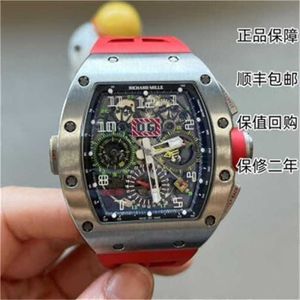 Richarmill İzle Otomatik Mekanik Kol saatleri İsviçre Saatleri Bilek Kunming Kapıdan Kapıya Geri Dönüşüm Saati RM11-02 WN-WVOE