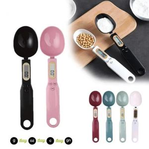 500g/0,1 g LCD -skärm Digital kök Mätsked Electronic Digital Spoon Scoon Mini Kitchen Scales Bakning med Box Gift