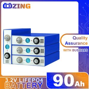 3.2V 90AH LIFEPO4 Pil Hücre 4/8/16/32pcs Derin Döngü Pil Paketi DIY 12V 24V 48V Güneş Batayı RV Vans Kampası EV Forklift