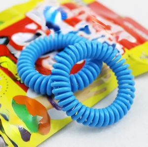 Wholesale Super nice Mosquito Repellent Band Bracelets Anti Mosquito Pure Natural Baby Wristband with retail package mixed colors