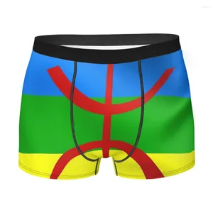 Underpants Amazigh Bandeira Internacional Homens Boxer Briefs Underwear Berber Altamente Respirável Top Quality Gift Idea
