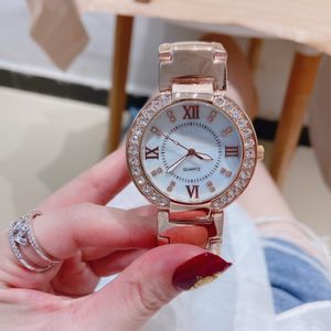 Women Luxury Diamond Dress Ceramics Quartz Watch Designer Brand Watches Juveled Wristwatch