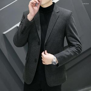 Męskie garnitury 2023 Jakość Blazer Młodzież Koreańska moda