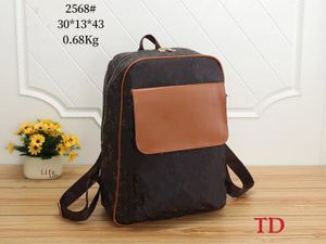 Brand Backpack Mężczyźni skóra litera duża pojemność drukowana moda torba na ramię Kobiety Travel School Torby Man Crossbody torebki TOTE 30x13x43cm