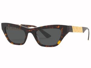 Óculos de sol 5A VS VE4419 Meidussa 3D La Greca Cat-Eye Óculos de sol com desconto Designer de óculos de sol Armação de acetato 100% UVA/UVB Com bolsa de óculos Caixa Fendave