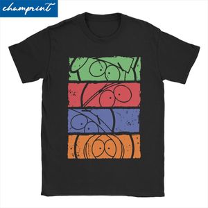 Mens TShirts Men Womens Southpark Minimal Faces T Shirt Cartoon Anime Pure Cotton Clothes Short Sleeve Tees Birthday Present TShirt 230406