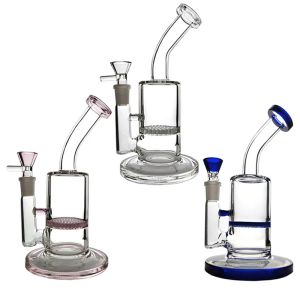 Tubos de água de vidro Bong Dab Rig 8 