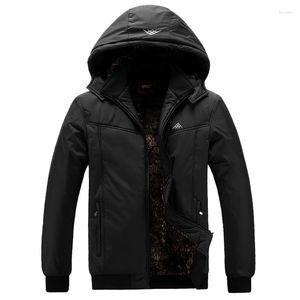 Piumino da uomo invernale da uomo spesso allentato vende cerniera calda giacca imbottita in cotone stile moda marchio abbigliamento maschile taglie forti 4XL-9XL