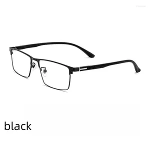 Sunglasses Frames 54mm 2023 Titanium Alloy Man Square Glasses Frame Prescription Optical Eyeglasses P9952