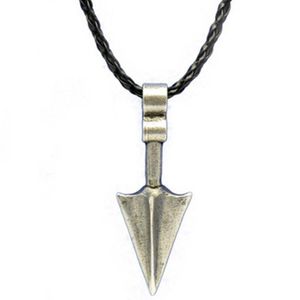 Подвесные ожерелья викинг ювелирные изделия Odin Retro Norse Warrior Arrow Antique Silver Color DIY Ожерелье Специальное дизайн подарки