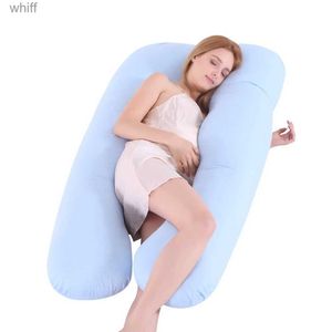 マタニティ枕140x80cmソフト妊娠枕グラビダUタイプ腰椎枕マルチ機能サイド妊娠女性のためのクッションドロップ船