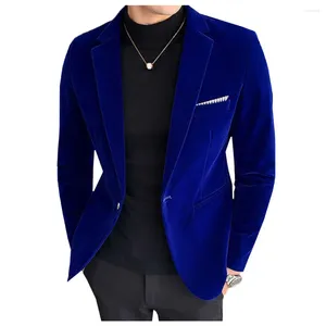 Herrenanzüge Maßgeschneidert Königsblau Schwarz Herrenjacke Kostüm Homme Dinner Party Wear Mantel Hochzeitskleid Blazer Nur 1 Mann Benutzerdefinierter Samt